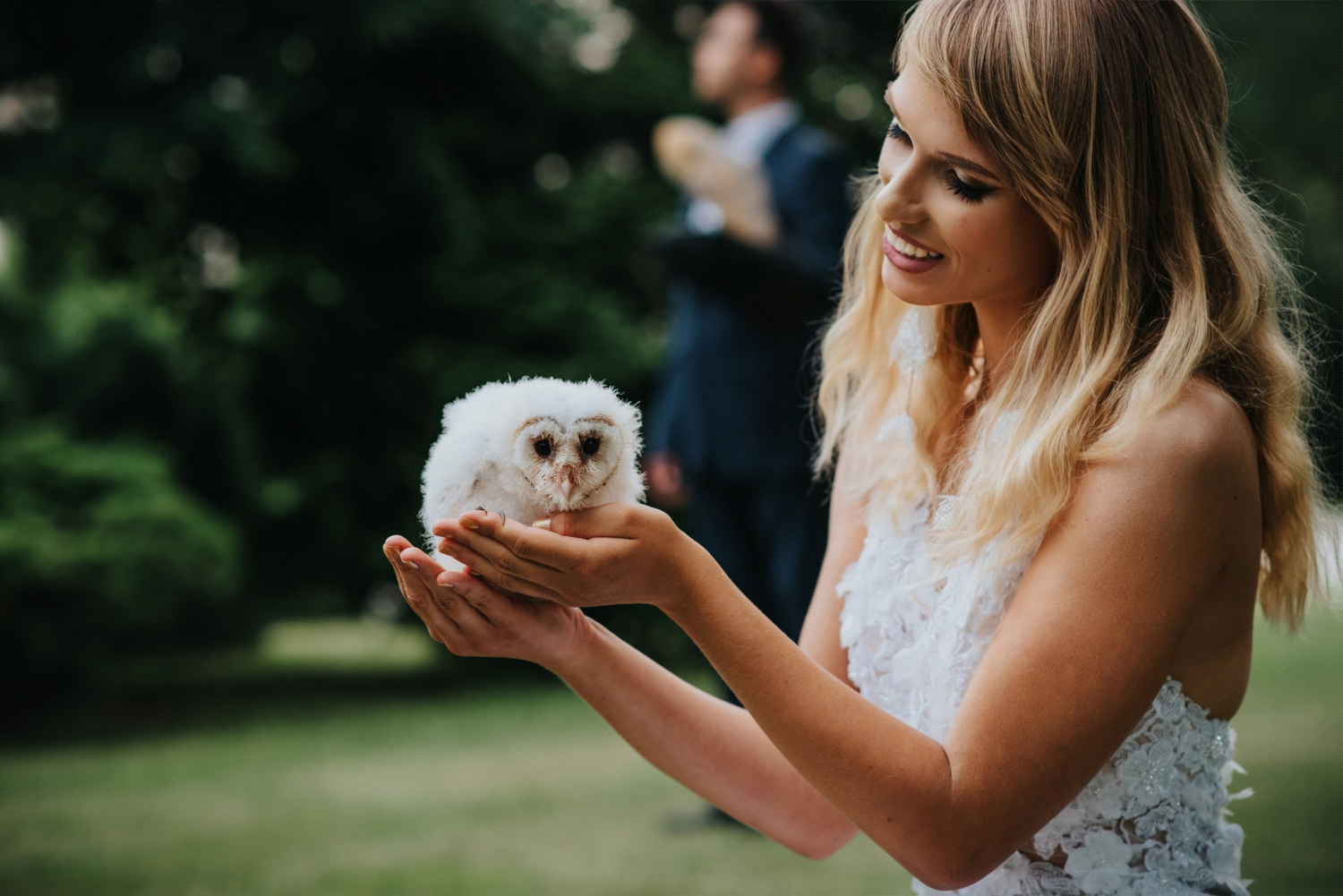 plener ślubny ze zwierzętami